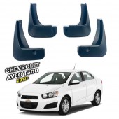 Бризковики для Chevrolet Aveo T300 2012+ Седан   Бризковики для Chevrolet Aveo T300 2012+ Седан